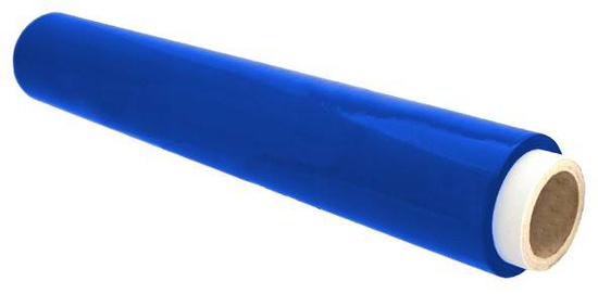 Folia Pakowa do Pakowania Stretch w Rolce 1,5 kg Niebieska Strecz Strech 50cm